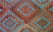 BFA-Sioux, Turquoise, Southwest Upholstery Fabric