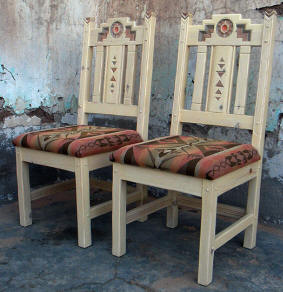 Anasazi Custom Oversized Side Chairs
