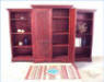 Corrales Three Piece Book Case System, Open View