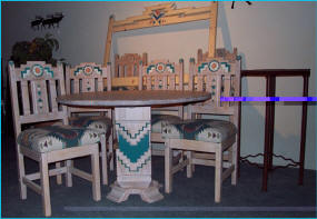 Cruz Table With Anasazi Dining Chairs