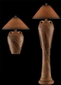 Featured Model: Desert Sun Table & Floor Lamps