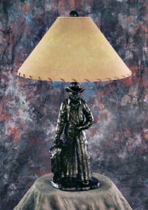 Cowboy Table Lamp