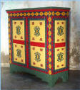 Southwest Cabinet With Accent Paint