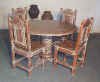 Mission Round Dining Set