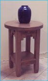 New Mexico Accent Table, Round Top