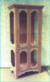 Santa Fe 4 Door Curio Cabinet