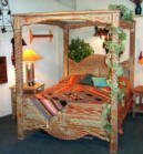 Southwestern Canopy Bed "Aurora Special"