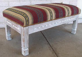 Corrales Bench, Upholstered