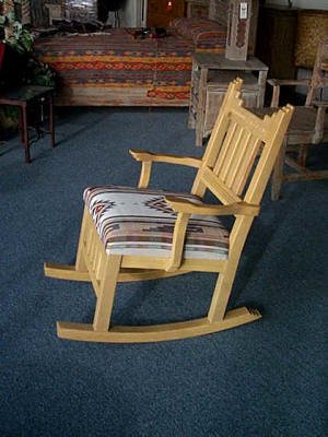 New Mexico Rocking Chair II, Cushion Seat