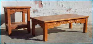 New Mexico End & Coffee Tables Ipswich Pine