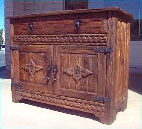 Weathered Wood Style Cabinet, Bottom Part